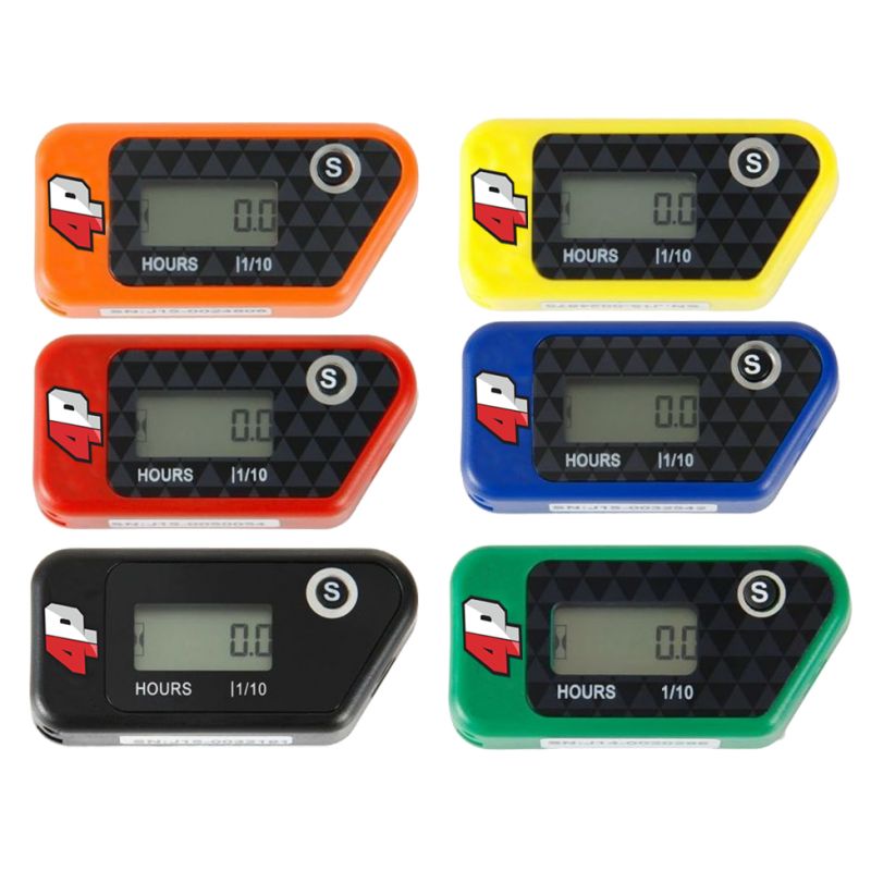 SCAR Compteur d'heures horaire sans fil vibration Moto Cross