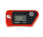 Compteur d'heure Vibration Rouge