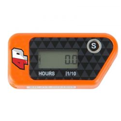 Compteur d'heure Vibration Rouge
