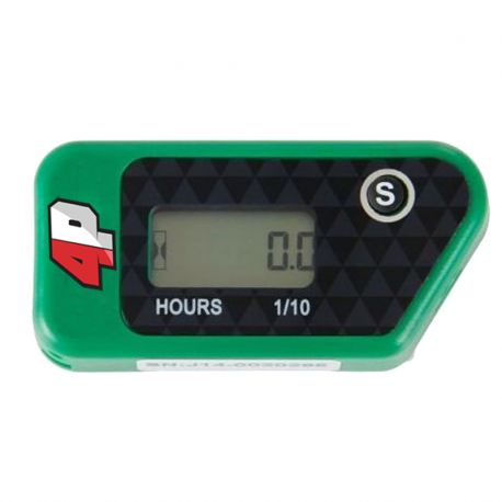Compteur d'heure Vibration Rouge