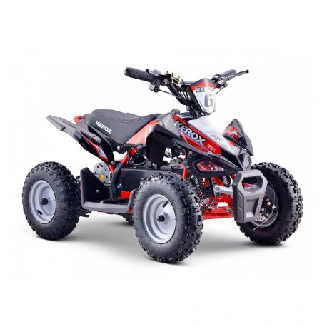 POCKET QUAD ÉLECTRIQUE 800W ENFANT KEROX E-REX BW6 Rouge