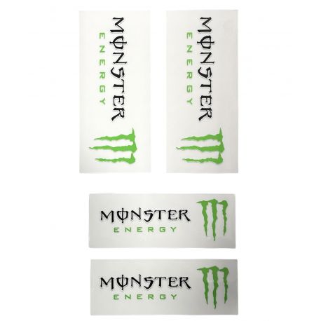 sticker fourche monster energy VTT vertical