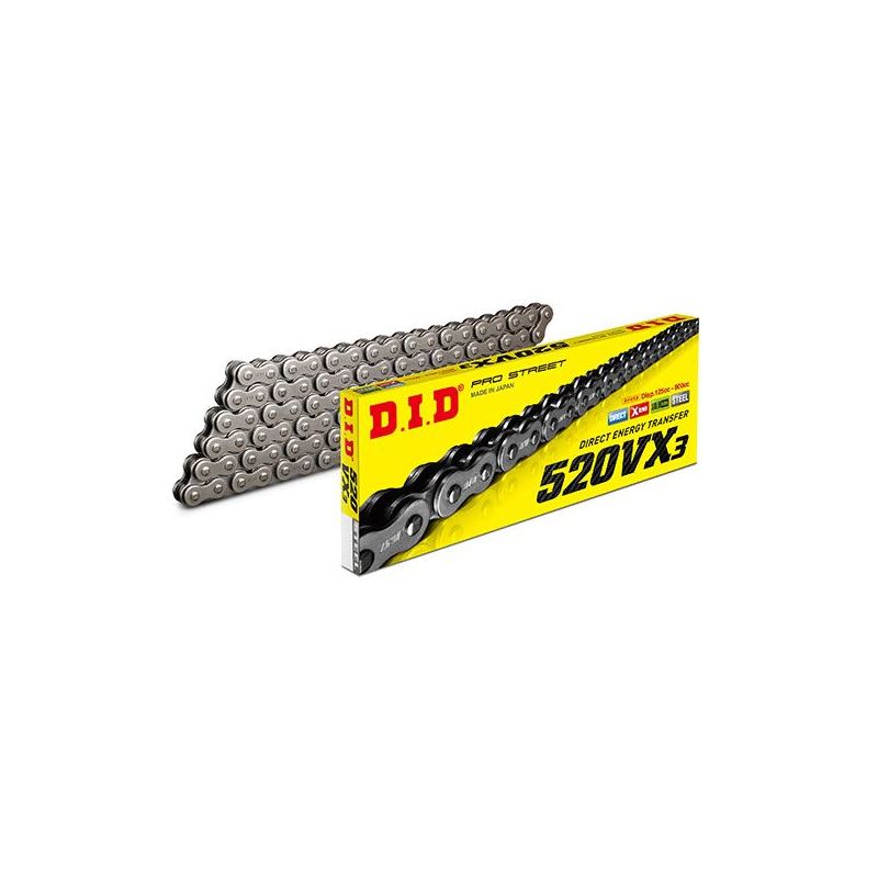 Chaine Motocross DID520VX3(B&B) x 118 mail. FJ