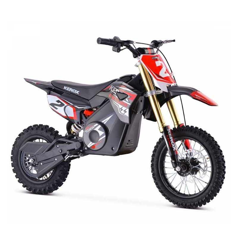PIT BIKE ÉLECTRIQUE 1000W KEROX E-STORM ROUGE PIT BIKE ÉLECTRIQUE 1000W KEROX E-STORM ROUGE