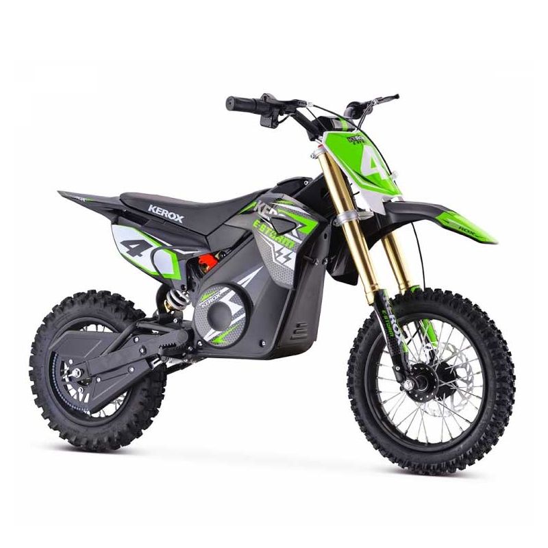 PIT BIKE ÉLECTRIQUE 1000W KEROX E-STORM VERT PIT BIKE ÉLECTRIQUE 1000W KEROX E-STORM VERT