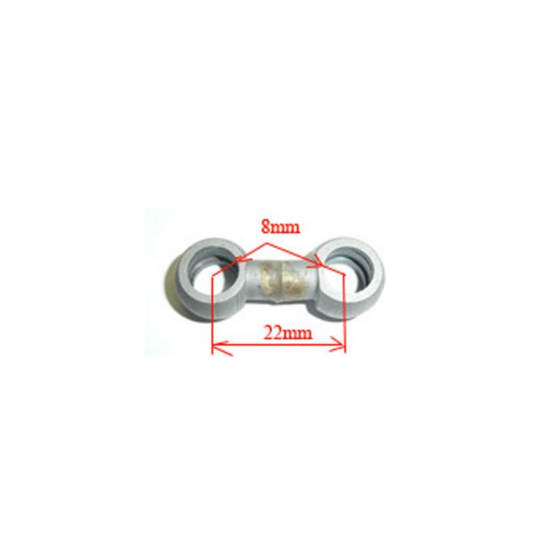 Raccord de culasse 8mm longueur 22mm