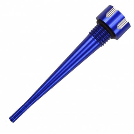Jauge niveau d'huile moteur CNC - Bleu