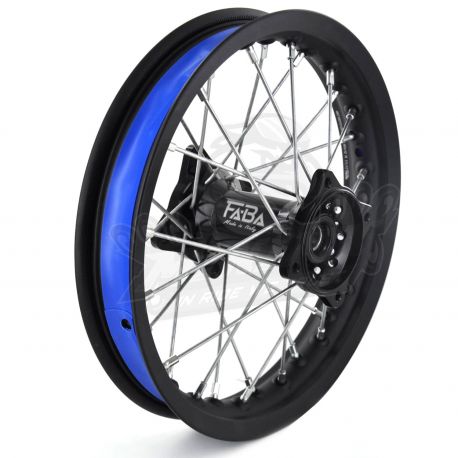 CNC Rims FABA 12" Rear CNC Red