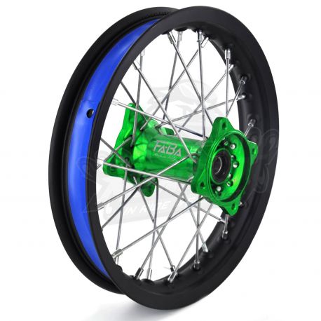 CNC Rims FABA 12" Rear CNC Red