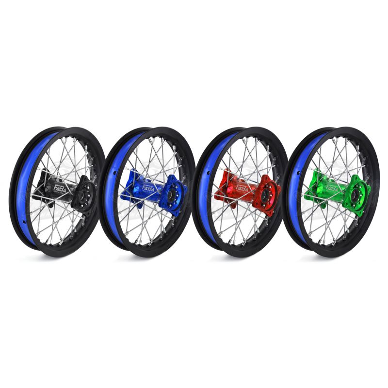 CNC Rims FABA 12" Rear CNC Red CNC Rims FABA 12" Rear CNC Red
