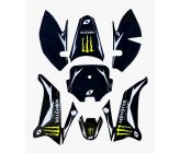 Kit Décoration Dirt Bike TTR110 Monster Energy