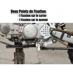 Protection Pignon Sortie Boite Pilot Factory pour Dirt Bike