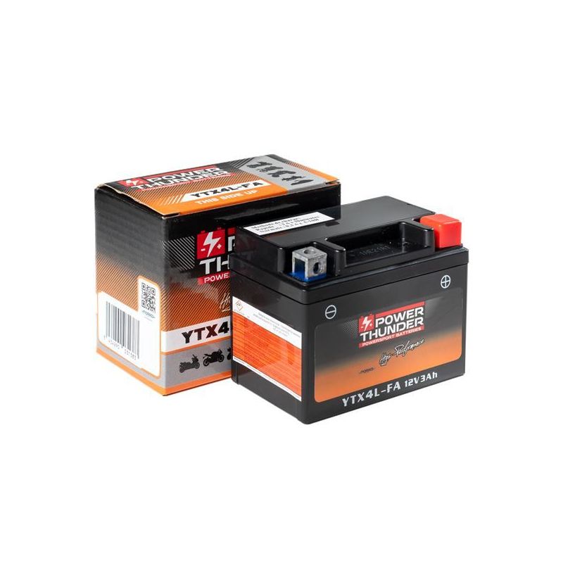 batterie power-thunder YTX4L (FA) 12V 3AH