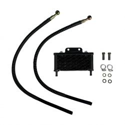 Kit Radiateur 4Perf 650mm + Durites M10 - Dirt Bike