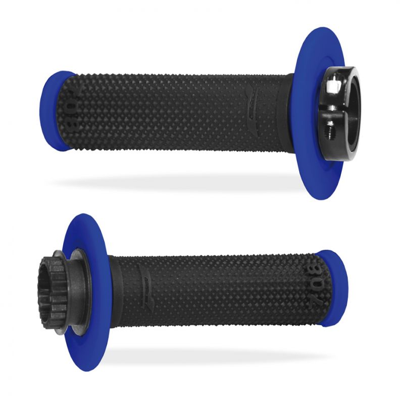 Manopole 708 Lock su Blu/Nero 22/25mm Manopole 708 Lock su Blu/Nero 22/25mm