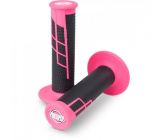 PRO TAPER Waffle Grips - Pink/Black