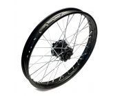 Jante Dirt Bike Avant 19" Acier Noir (axe 15mm)