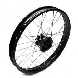 Jante Dirt Bike Avant 19" Acier Noir (axe 15mm)