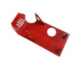 sabot moteur acier rouge