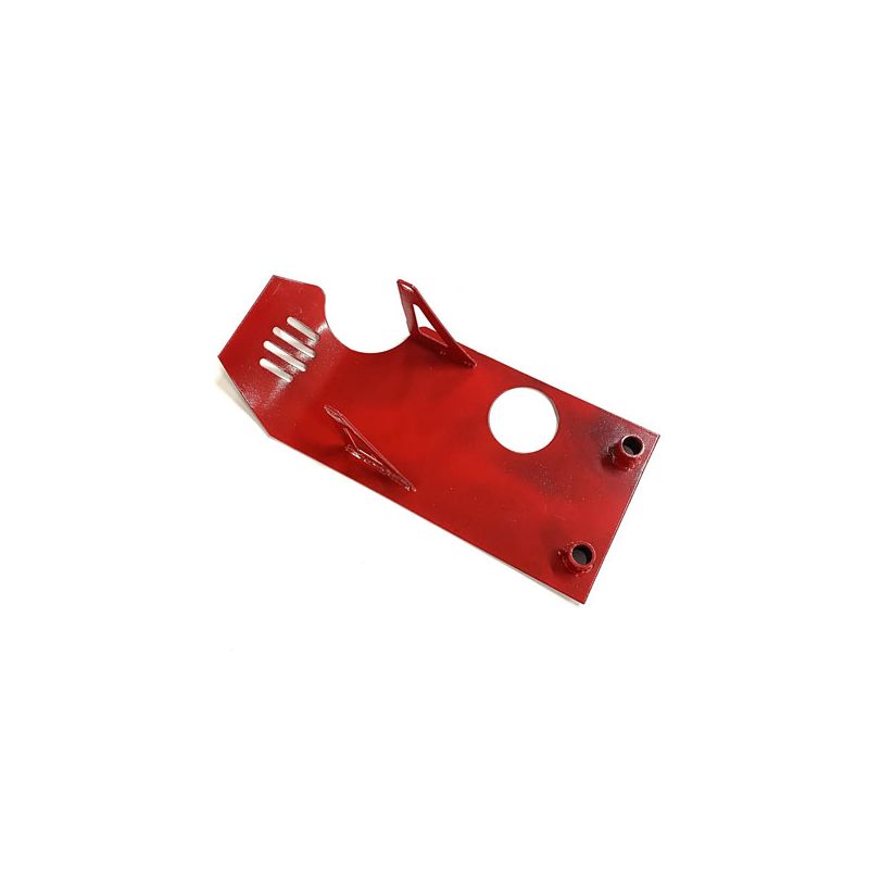 sabot moteur acier rouge