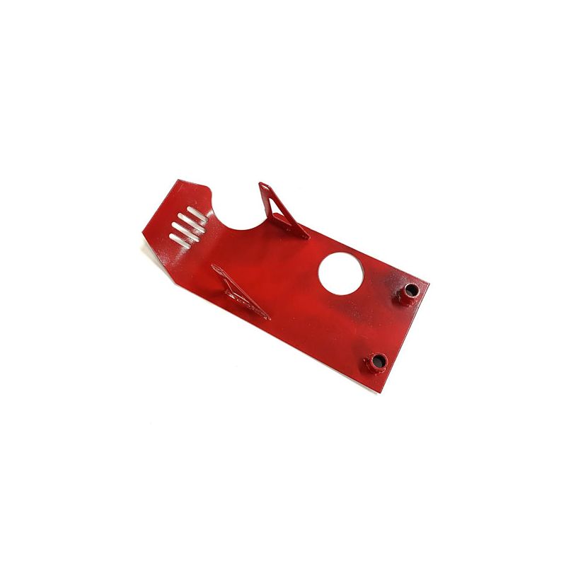 Sabot Moteur Acier Rouge - Dirt Bike