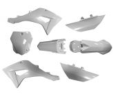 Kit plastique complet Kayo TD125 Blanc