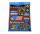 planche stickers A4 yCF divers