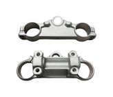 Kayo TD125 full aluminum fork crown, gray