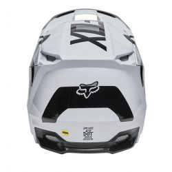  CASQUE FOX V-1 LUX BLACK/WHITE 