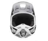  CASQUE FOX V-1 LUX BLACK/WHITE 