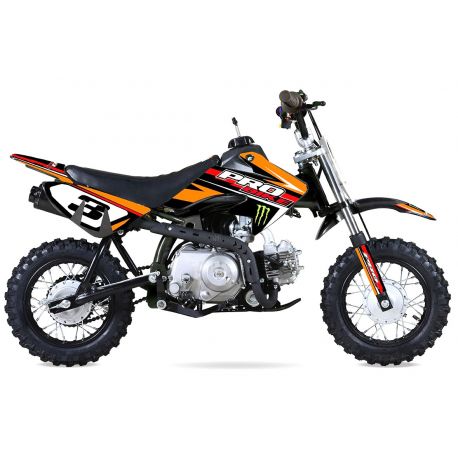 Dirt Bike Enfant PROBIKE 50cc - Orange - 2022