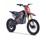 PIT BIKE ÉLECTRIQUE 1300W KEROX E-STORM Rouge