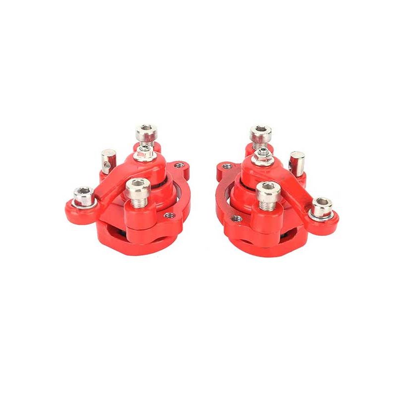 Kit étriers de frein - Pocket Bike - Rouge Kit étriers de frein - Pocket Bike - Rouge