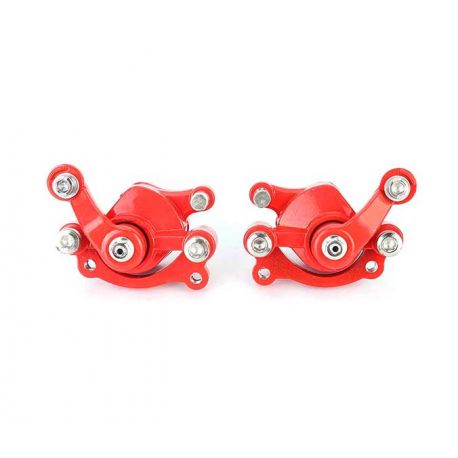 Kit étriers de frein - Pocket Bike - Rouge