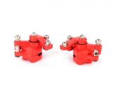 Kit étriers de frein - Pocket Bike - Rouge
