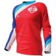 Maillot Cross FREEGUN Rainbow - Rouge