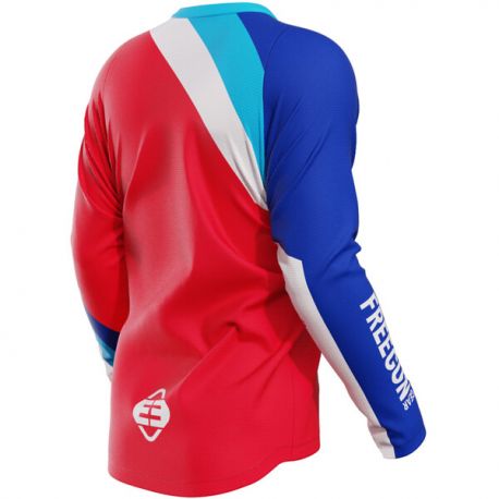maillot stripe bleu taille MD