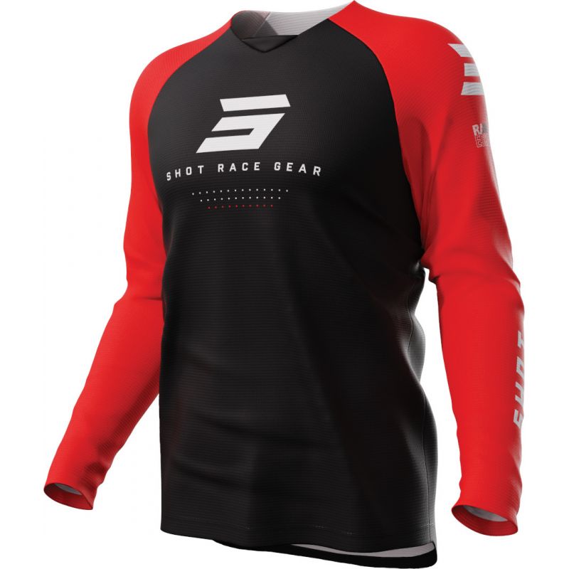 Maillot SHOT Raw Escape Red (2023)