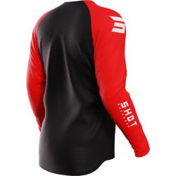 Maillot SHOT Raw Escape Red (2023)