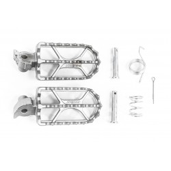 Repose pieds Acier Silver