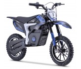 Pocket Bike Electrique CRZ 550W E-Kiddy - Bleu