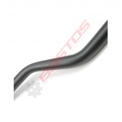 Guidon 28,6mm Dirt bike sans barre alu haut