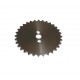 Pignone albero a camme 32 denti (2 fori)