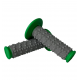 Poignées revetement picot MX - Gris/Vert