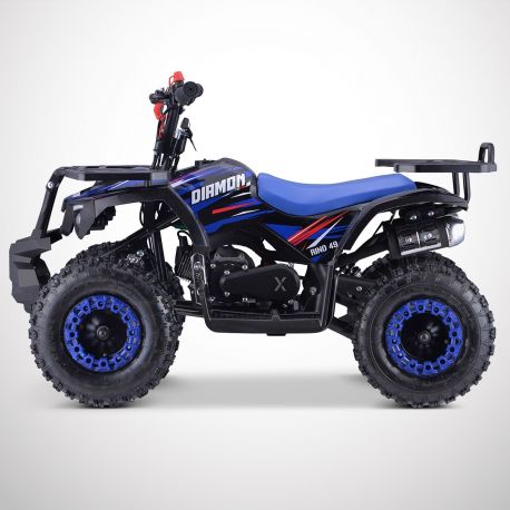 Pocket Quad Diamon Rino 49cc - Bleu - 2023