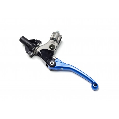 Levier d'embrayage YCF Repliable/Réglable - Bleu - Dirt Bike
