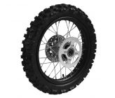 Complete Wheels Rear 16" Black (axe 15mm)