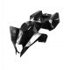 Kit plastiche quad 110 - Nero