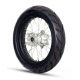 Roue avant complète Supermotard - 17" - Aluminium