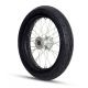 Roue avant complète Supermotard - 17" - Aluminium
